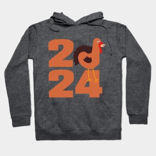 Thanksgiving Turkey 2024 Hoodie